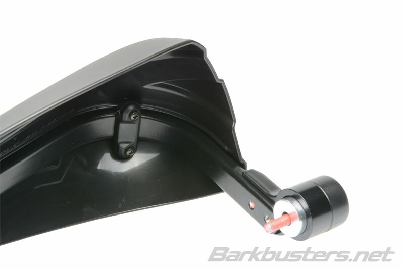 Kawasaki Z Electric [BARKBUSTERS] - Storm Hanguads Set Single Point Clamp Mount-Handlebar End Black
