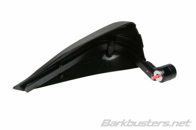 Kawasaki Z 900 [BARKBUSTERS] - Storm Hanguads Set Single Point Clamp Mount-Handlebar End Black