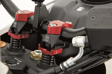 Hypermotard 1100 [GILLES] - Soportes de manillar ajustables 2DGT Negro