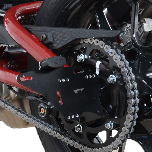 Indian FTR 1200 [2019-2025] - Držák SPZ (boční) - malá tabulka - Black Indian FTR 1200