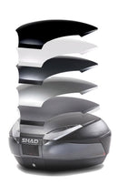 Yamaha X-Max 300 Tech Max + [SHAD] - SH48DG Top Case - Dunkelgrau/Schwarz