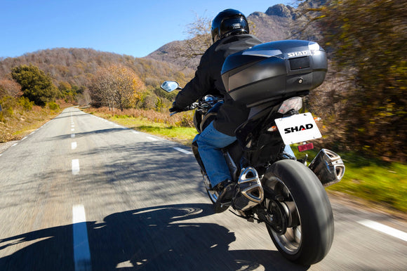 Honda Sh 300 [SHAD] - SH48 DG Topkasse + Ryglæn Mørkegrå