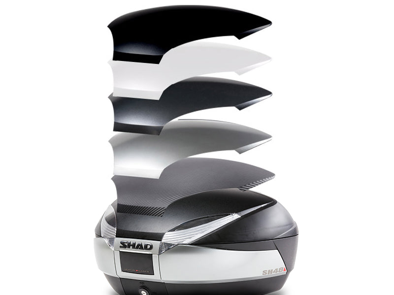 Kymco Ak 550 [SHAD] - SH48 Novo top case feito de titânio