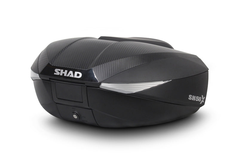 Yamaha X-Max 300 Tech Max + [SHAD] - SH58X Top Case - Carbon cover inkl.