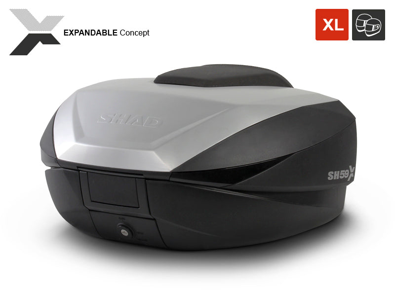Yamaha X-Max 300 Tech Max + [SHAD] - Baúl SH59X aluminio