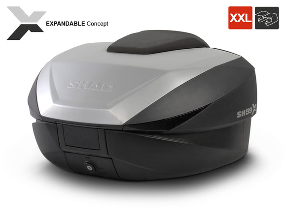 Kymco Ak 550 [SHAD] - верхний корпус SH59X, алюминий