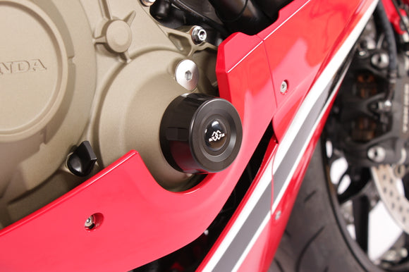 Honda Cbr 1000 Rr-R Fireblade Sp [GILLES] - Rechte Motorschutzprotektor Kurbelgehäuseabdeckung Schwarz Honda CBR1000RR