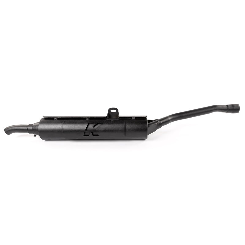 Yamaha Grizzly 660 [KIMPEX] - Silenciador atornillable Acero Negro