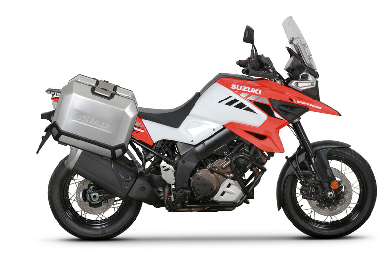 Suzuki V Strom [SHAD] - 4P System Montagesatz (seitlich) - Suzuki