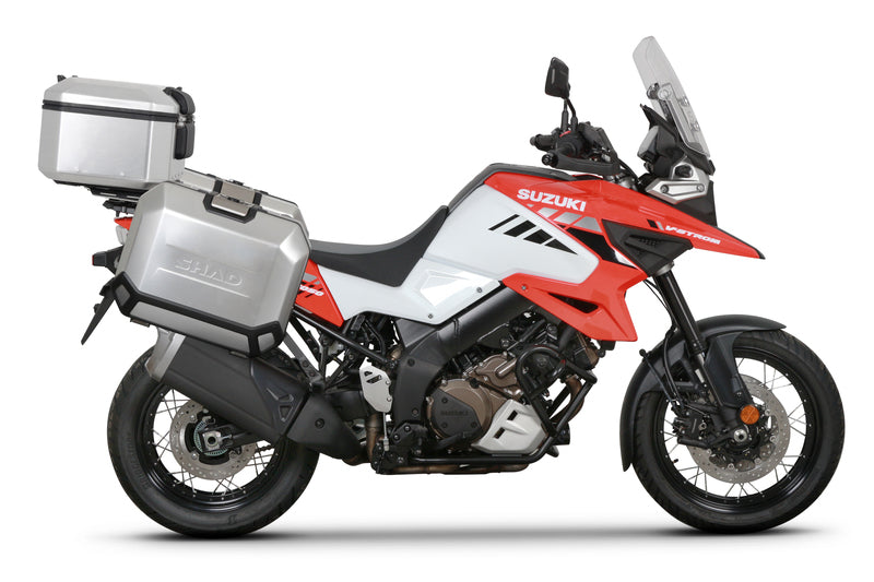 Suzuki V Strom [SHAD] - 4P System Montagesatz (seitlich) - Suzuki
