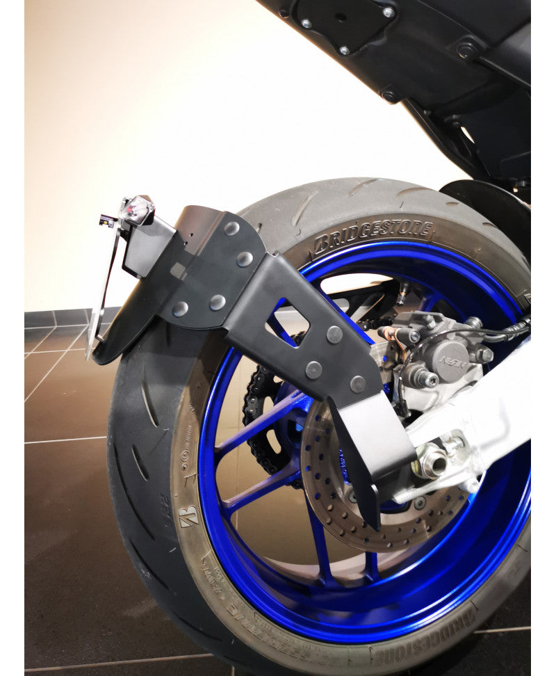 Yamaha MT-09 A2 [2022-2023] - Portamatrículas ACCESS DESIGN Lick Wheel Negro