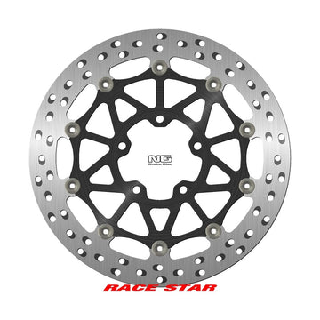 Kawasaki Zx-10Rr [NG BRAKE DISC] - Disco de freio redondo flutuante Race Star