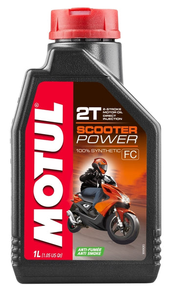 Scooter Potencia 2T Motor Oil 1L para motores de dos golpes [Motul]