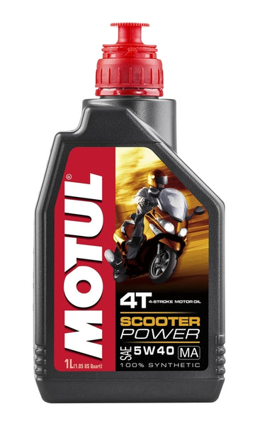 Olio motore 5W40 per Scooter a 4 tempi 1L [Motul]
