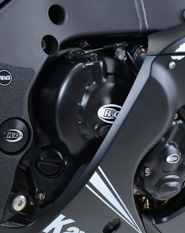 Kawasaki NINJA ZX-10 RR ZX1000Z [2017] - Race Series Motorgehäusedeckelschutz - Schwarz Kawasaki ZX-10R/RR