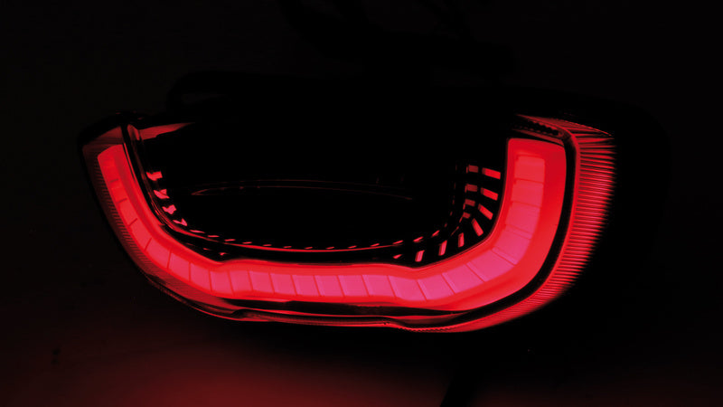 Honda Cb 650 R Neo Sports Cafe [SHIN YO] - LED Rücklicht Für Honda, Reflektor Schwarz, Getönt, E-geprüft (1Stck)