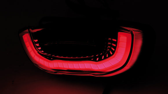 Honda Cb 650 R Neo Sports Cafe [SHIN YO] - LED Rücklicht Für Honda, Reflektor Schwarz, Getönt, E-geprüft (1Stck)