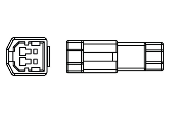 Ducati M600 Monster [Highsider] - Adapterikaapeli mini -indikaattoreille