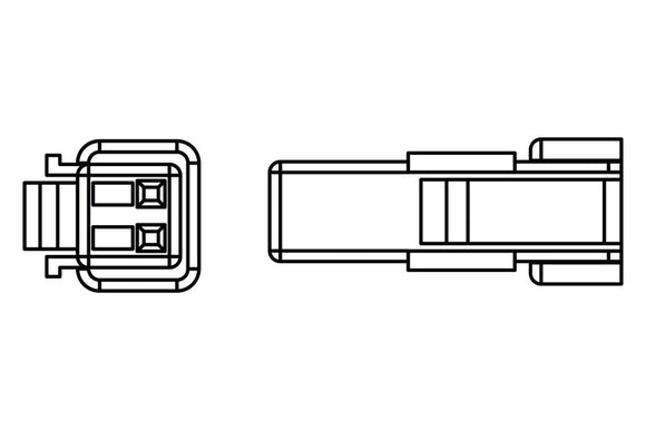 Ducati 848 Streetfighter [Highsider] - Cabo adaptador para mini indicadores