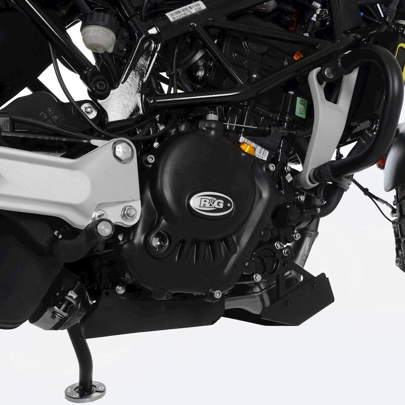 Husqvarna SVARTPILEN 125 [2021-2023] - Защита правой крышки картера Race Series (сцепление) - Черный Husqvarna Svartpilen 125