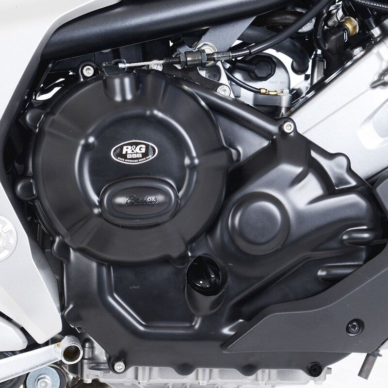 Honda NC 750 X DCT ABS RC90 [2021-2026] — Защита правой крышки картера Race Series — Черный Honda NC750-X