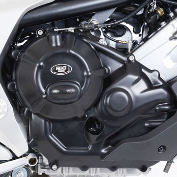 Honda NC 750 X DCT ABS RC90 [2021-2026] - Protector Tapa Cárter Derecho Race Series - Negro Honda NC750-X