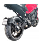 Yamaha Tracer 9 [ACCESS DESIGN] - Suporte de placa ''Wheel Fitted'' Preto - Yamaha MT-09 Tracer/GT