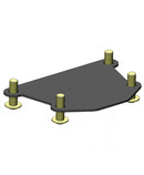 Yamaha Tracer 9 [ACCESS DESIGN] - Suporte de placa ''Wheel Fitted'' Preto - Yamaha MT-09 Tracer/GT