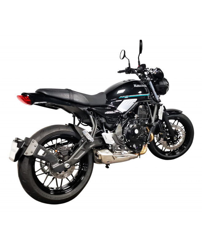 Kawasaki Z 650 [ACCESS DESIGN] - ''Wheel Fitted'' License Plate Holder - Black Kawasaki Z650RS
