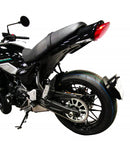 Kawasaki Z 650 [ACCESS DESIGN] - ''Wheel Fitted'' License Plate Holder - Black Kawasaki Z650RS