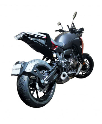 Yamaha Tracer 700 [ACCESS DESIGN] - ''Hjulmonteret'' Nummerpladeholder Sort - Yamaha MT-07 Tracer