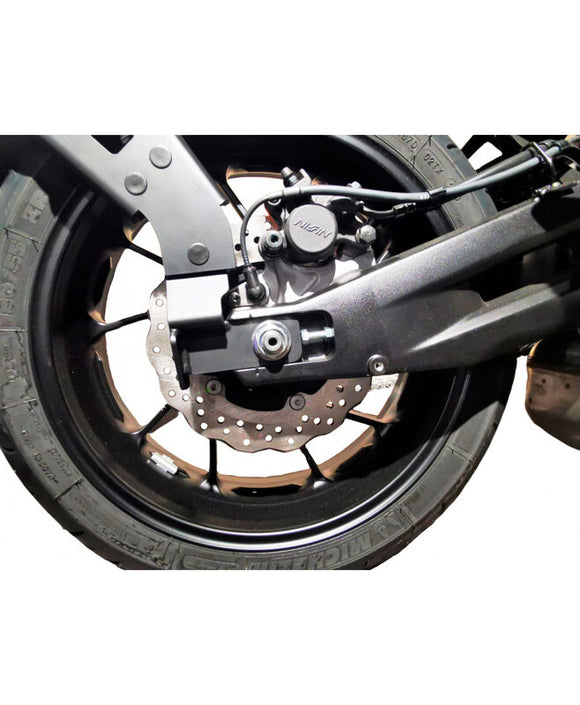 Yamaha Race [ACCESS DESIGN] - ''Wheel Fitted'' License Plate Holder Black - Yamaha MT-07 Tracer