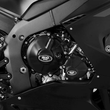 Honda CBR 1000 RR-R FIREBLADE [2020-2026] - Race Series Höger vevhusskydd (tändning) - Svart Honda CBR1000RR-R Fireblade SP