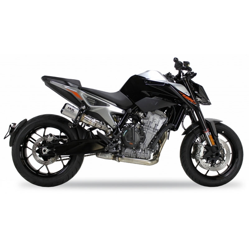 Ktm 790 Duke [IXIL] - RC lyddæmper rustfrit stål / endedæksel carbon - CM3279RC