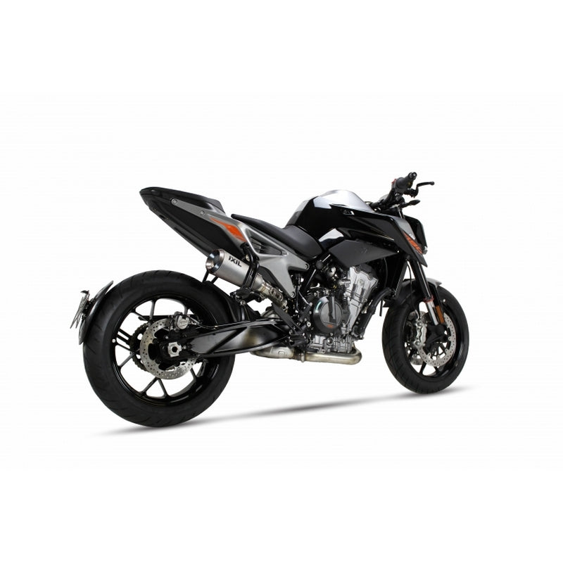 Ktm 790 Duke [IXIL] - RC lyddæmper rustfrit stål / endedæksel carbon - CM3279RC