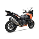 Ktm Adventure 1090 [IXIL] - MXT lyddemper rustfritt stål / endestykke svart - EM3089SS