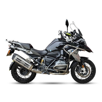 Bmw R 1250 Gs Adventure [IXIL] - MXT Endtopf Edelstahl / Endkappe schwarz - EB5095SS - 0