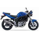 SUZUKI SV 650 [2004-2005] - Hexoval duslintuvas iš nerūdijančio plieno / galinis dangtelis iš nerūdijančio plieno juodas - OS8254VSE