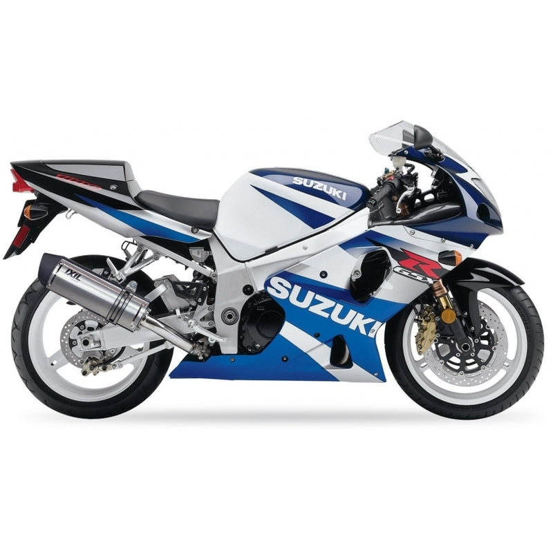 Suzuki Gsx-R 1000 [IXIL] - Hexoval koncový hrnec nerez / koncovka nerezová ocel černá - OS8098VSE