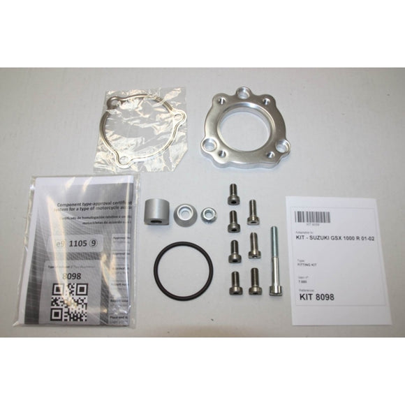 Suzuki Gsx-R 1000 [IXIL] - Hexoval Endtopf Edelstahl / Endkappe Edelstahl schwarz - OS8098VSE