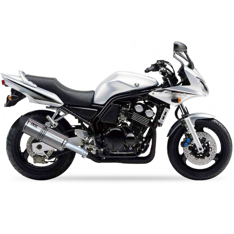 Yamaha Fzs 600 [IXIL] - Hexoval Endtopf Edelstahl / Endkappe Edelstahl schwarz - OY9063VSE