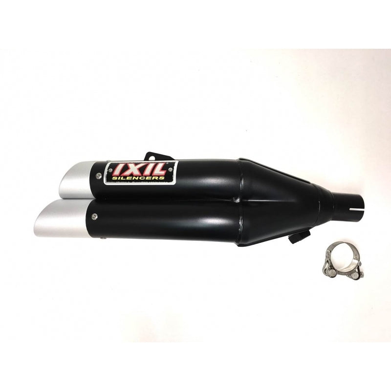 Honda Nc 700 [IXIL] - Hyperlow demper RVS zwart / eindkap aluminium - XH6362XB