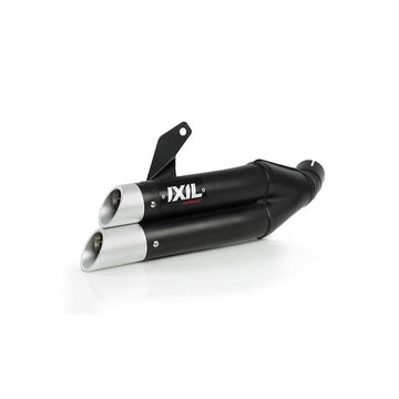 Suzuki Gsf 650 Bandit [IXIL] - Silencieux Hyperlow acier inoxydable noir / embout aluminium - XS8357XB