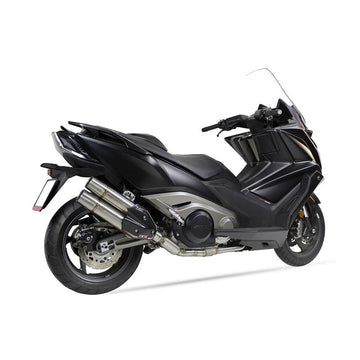 Kymco Ak 550 [IXIL] - L5X komplett system polert rustfritt stål / polert rustfritt stål - XK0350XS