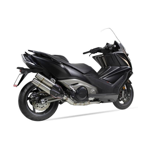 Kymco Ak 550 [IXIL] - L5X komplett system polert rustfritt stål / polert rustfritt stål - XK0350XS