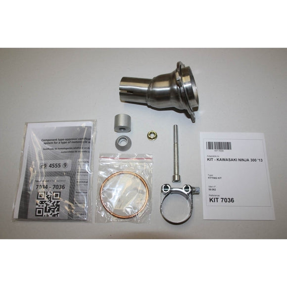 Kawasaki Z300 [IXIL] - Hexoval Xtrem サイレンサー - Kawasaki Ninja 250-300 R - OK7036VSE