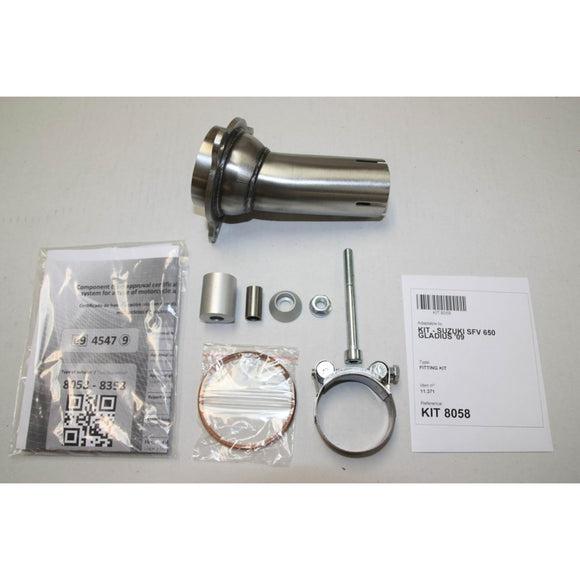 Suzuki Gladius 650 [IXIL] - Silenziatore Hexoval Xtrem - Suzuki SFV 650 Gladius - OS8058VSE