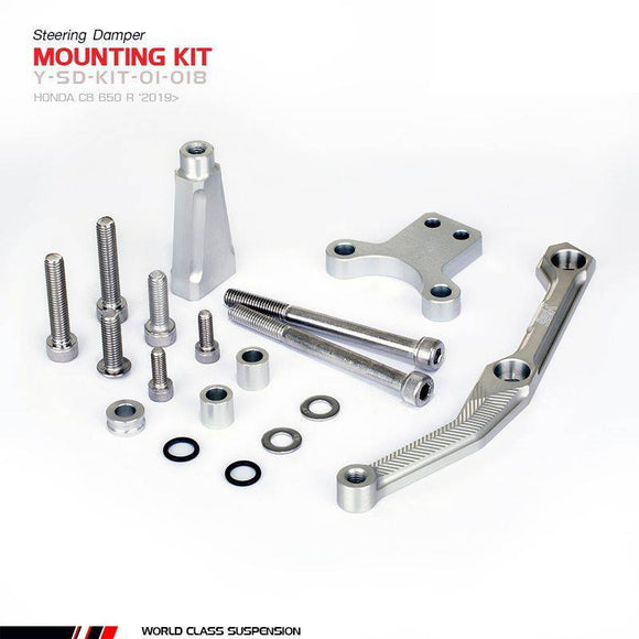 Honda Cb 650 R Neo Sports Cafe [YSS] - Montagekit für Lenkungsdämpfer