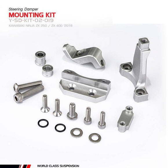 Kawasaki Ninja 400 [YSS] - Styredæmper monteringssæt