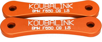 Bmw F 650 Cs Scarver [KOUBALINK] - Tieferlegungssatz (38.1 mm) Orange - BMW F650CS